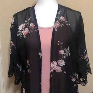 Wallflower Pink and Black Dress